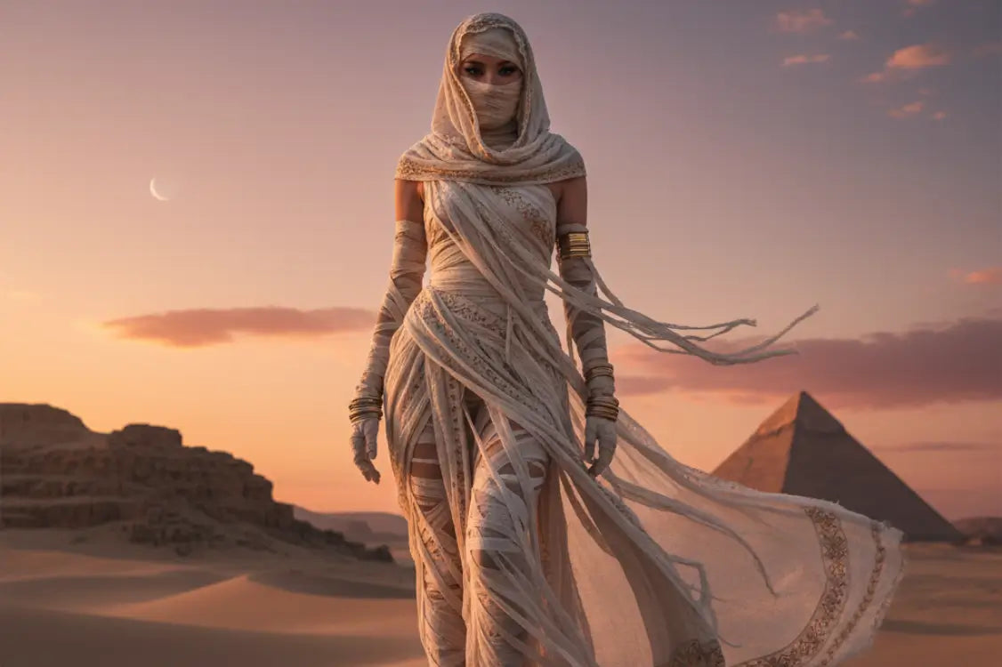 How to Make a Mummy Costume for Adults