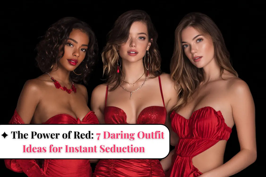 The Power of Red: 7 Daring Outfit Ideas for Instant Seduction