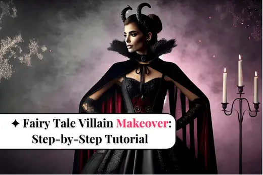 Fairy Tale Villain Makeover: Step-by-Step Tutorial