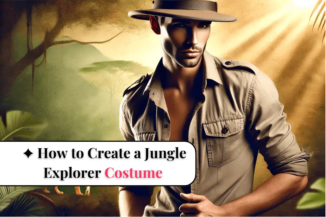 How to Create a Jungle Explorer Costume from Thrift Store Finds