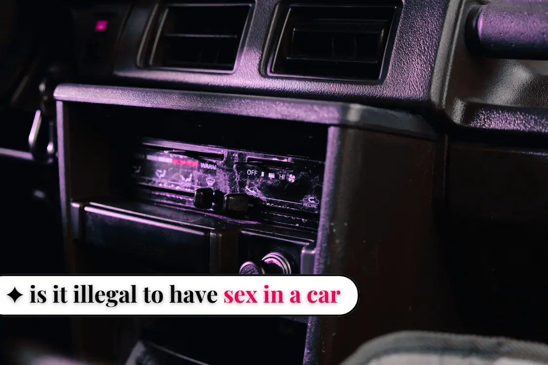 is it illegal to have sex in a car