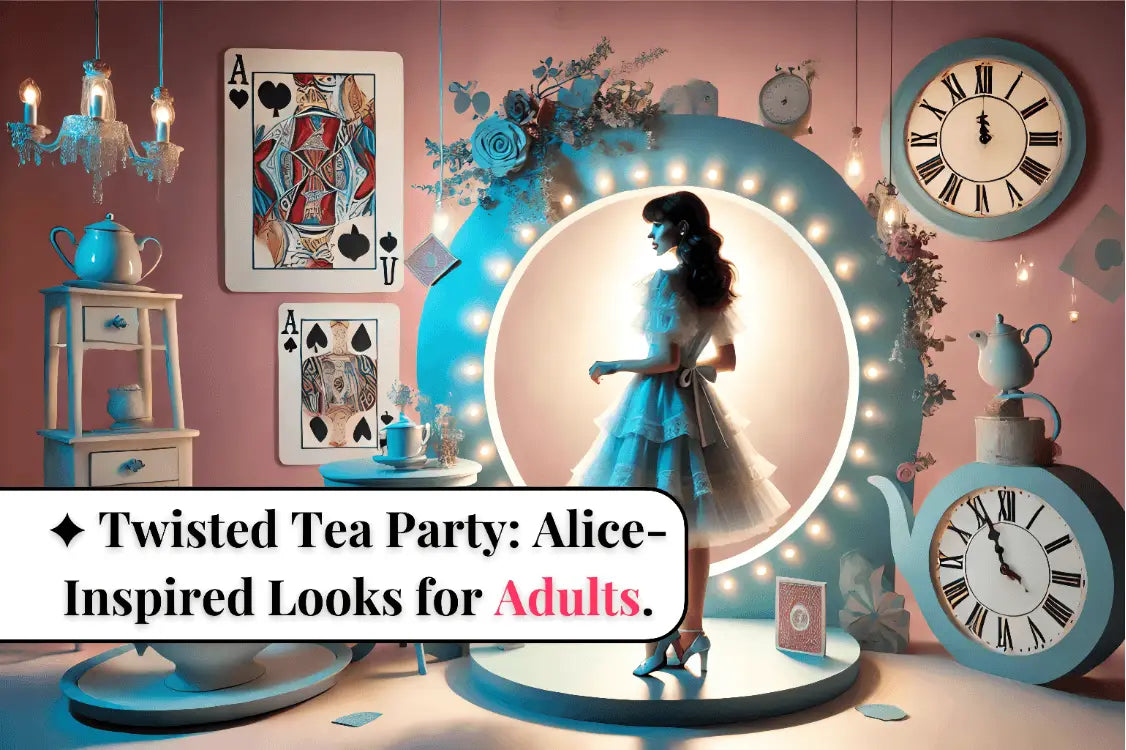 Twisted Tea Party: Alice in Wonderland-Inspired Looks for Adults
