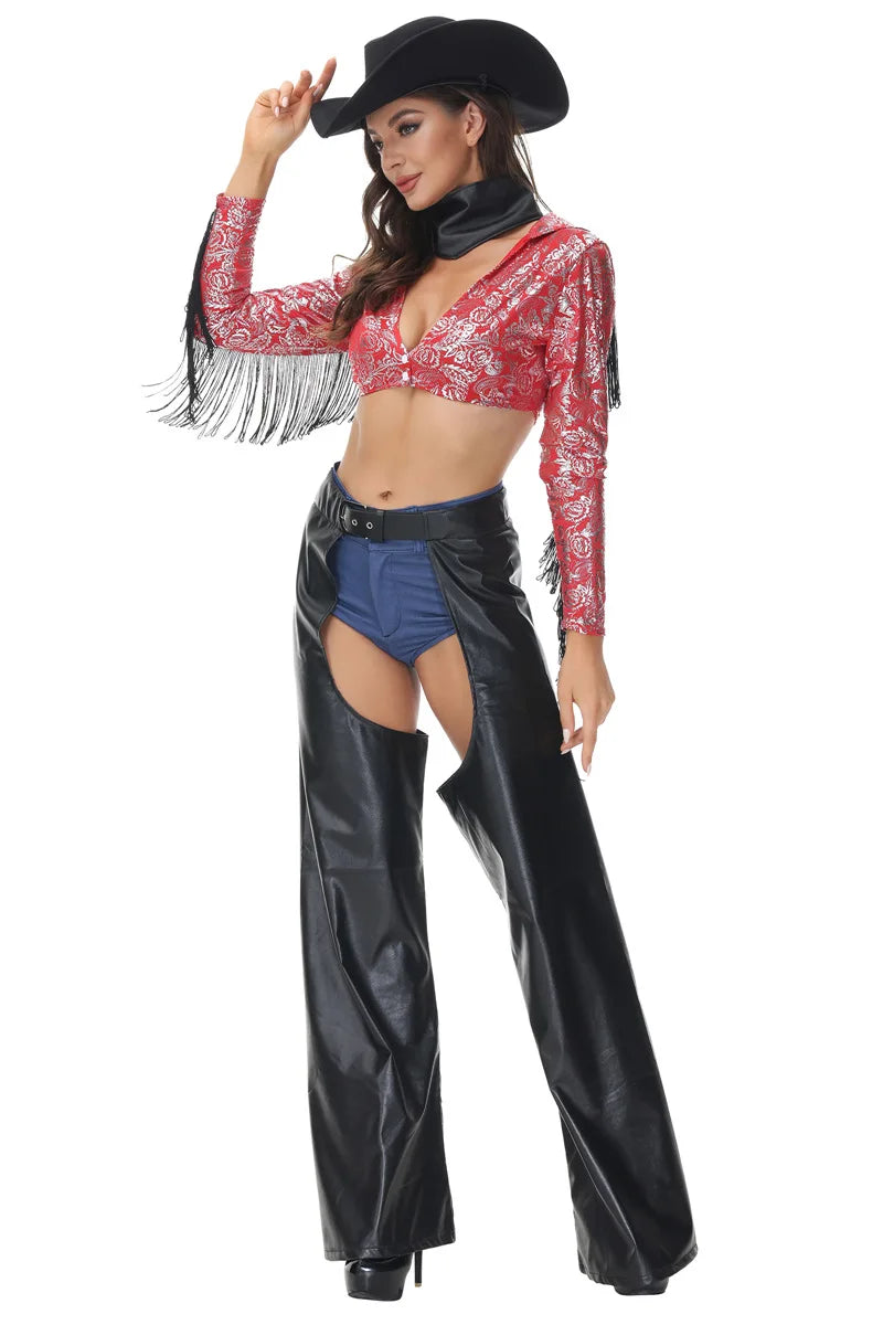 Sexy Halloween Cowgirl