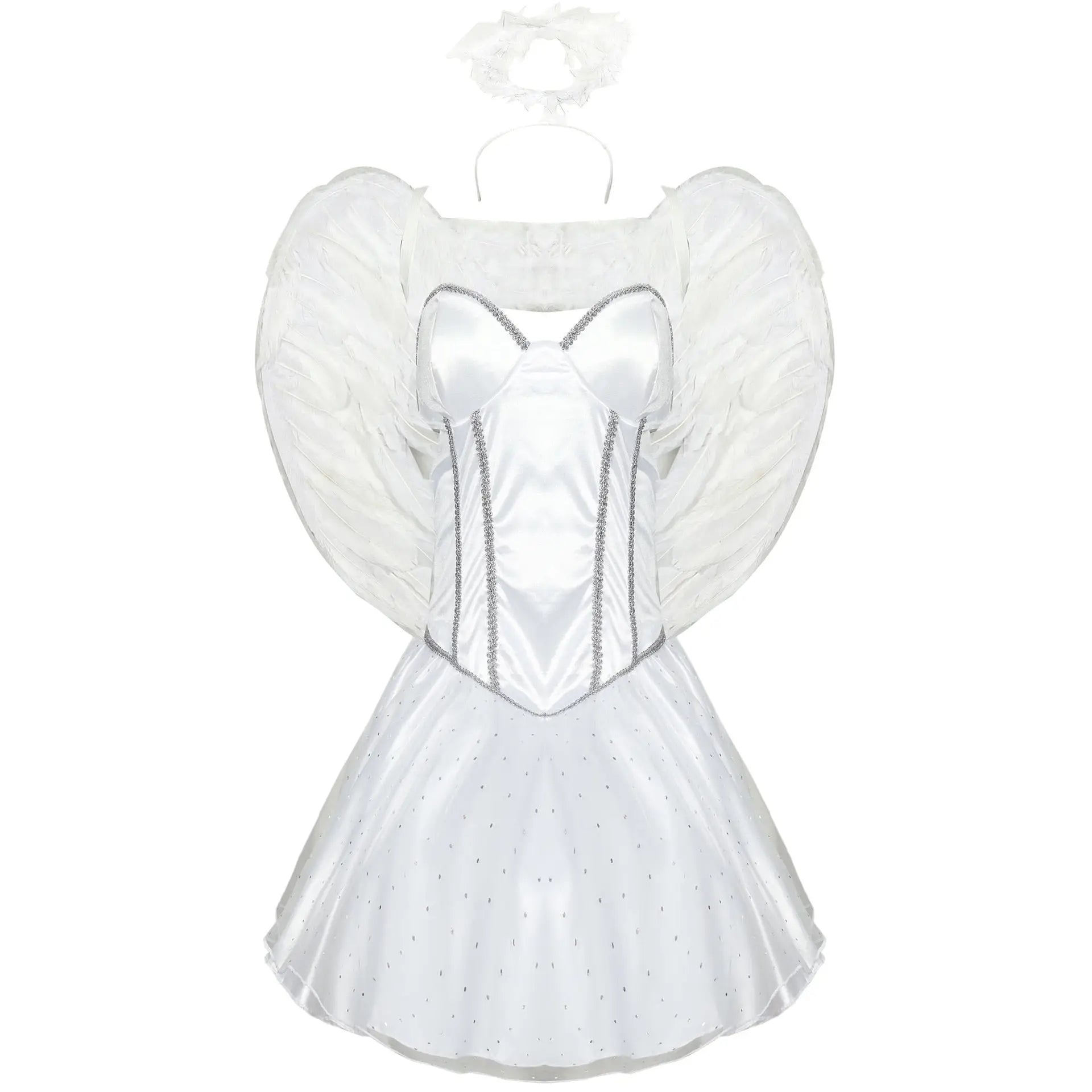 Angel Dress Costume - White / M