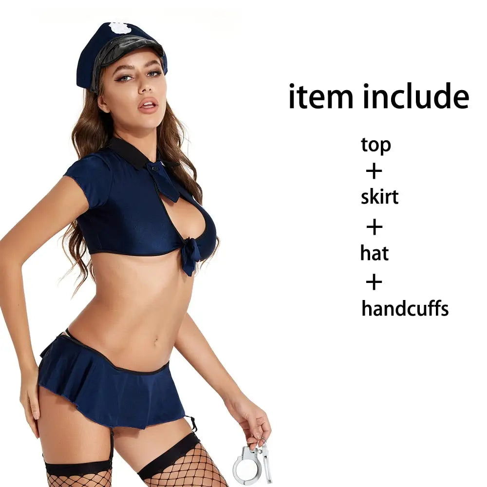 Police Officer Costume - Costume / S