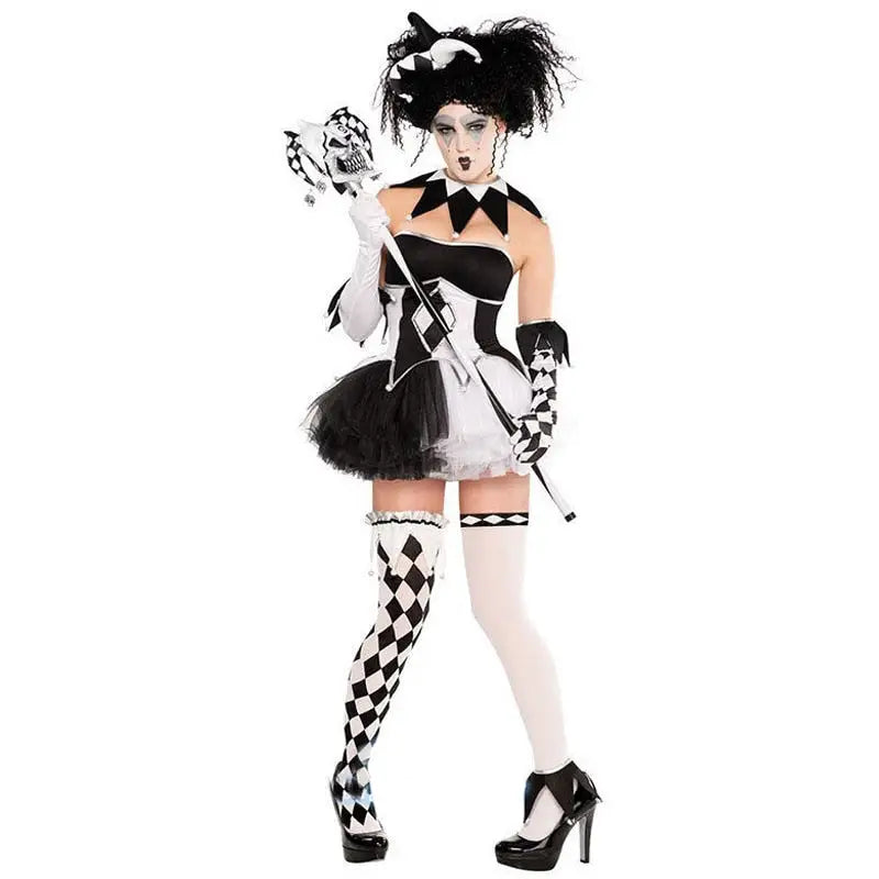 Scary Sexy Clown Costume