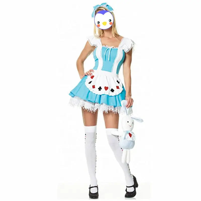 sexy alice in wonderland lingerie Alice in Wonderland – Lipgloss Costume main image 1