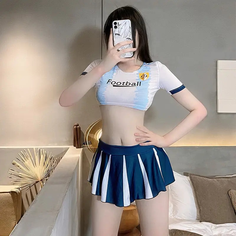 sexy cheerleader clothes Extremely sexy Sleep set Size: 10-12 Price: 7k Send a DM‼️