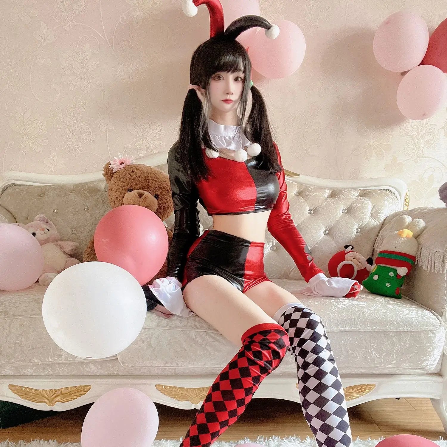 sexy clown lingerie Lizakosht Sexy Ripped Jeans For Women Clothing Slid Split Flare Woman main image 1