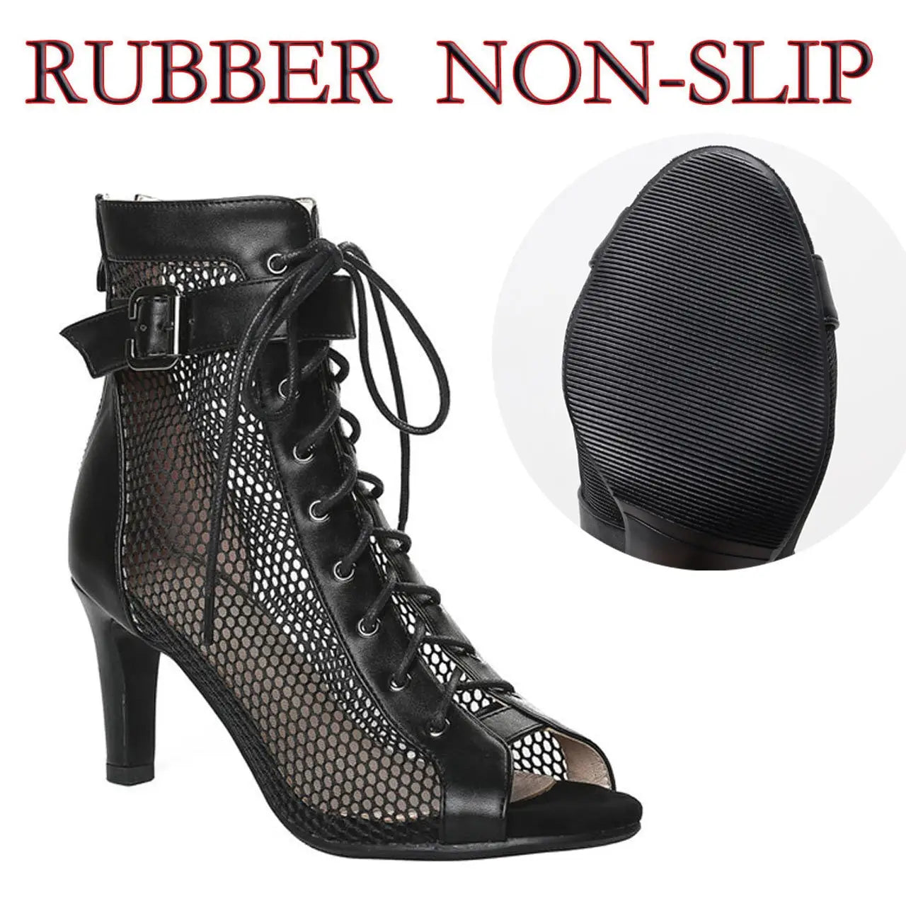 Sexy High Heel Shoes - K92 Leather 7cm / 34