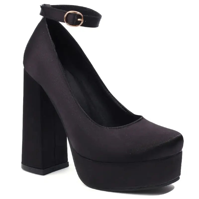 Sexy Hot Pink Shoes - Black / 4
