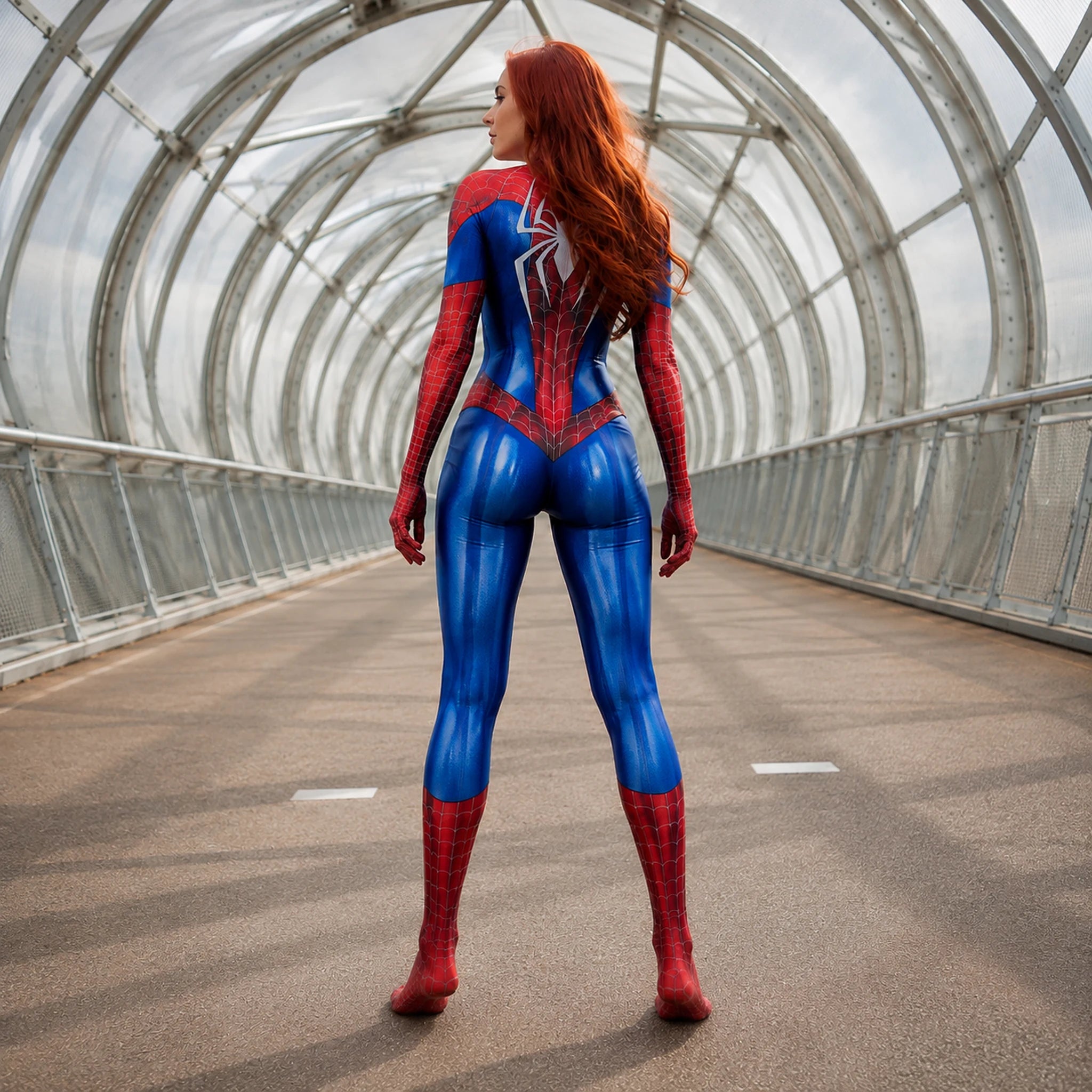Sexy Spiderman Costume