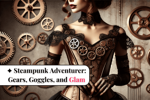 Steampunk Adventurer: Gears, Goggles, and Glam