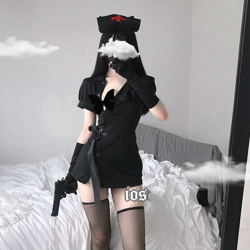 Black Sexy Nurse Costume