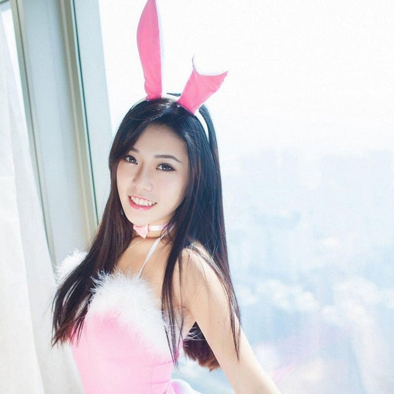 Pink Playboy Bunny Costume