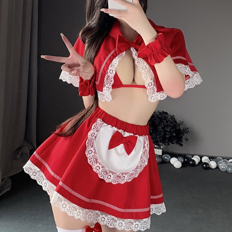 Red Riding Bunny Costume