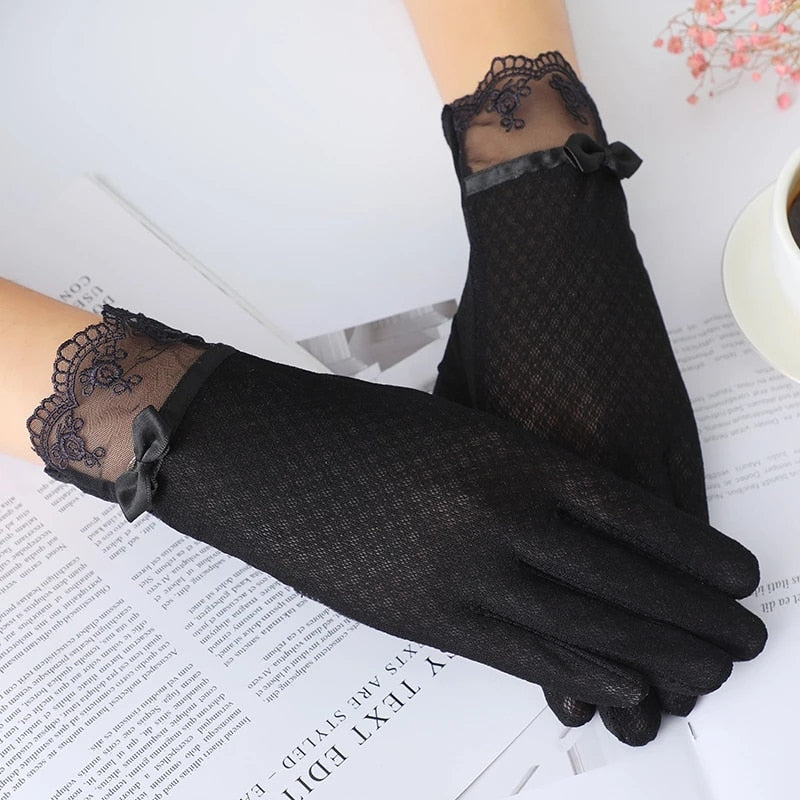 Sexy Black Gloves