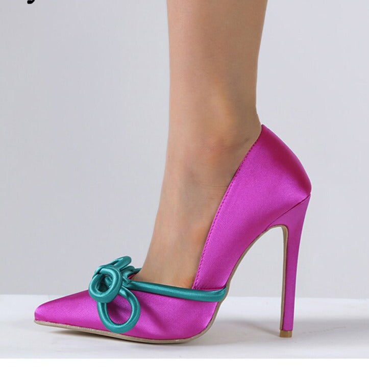 Sexy Hot Purple Shoes