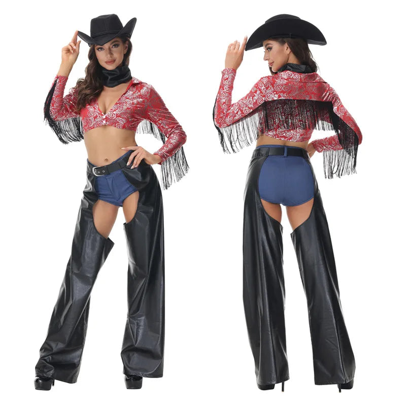 Sexy Halloween Cowgirl