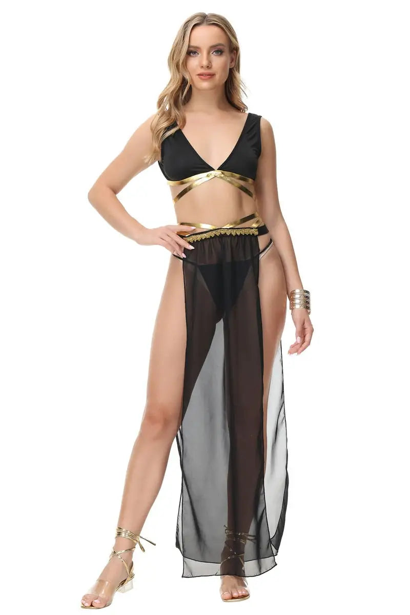 Aphrodite Costume Sexy - Black / S