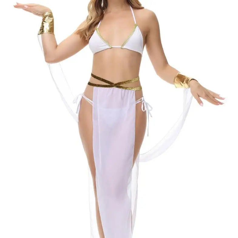 Aphrodite Costume Sexy - White / S