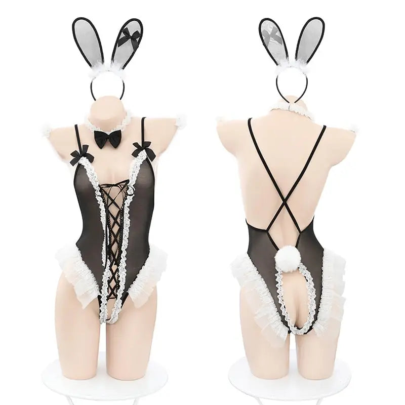 Black Bunny Costume