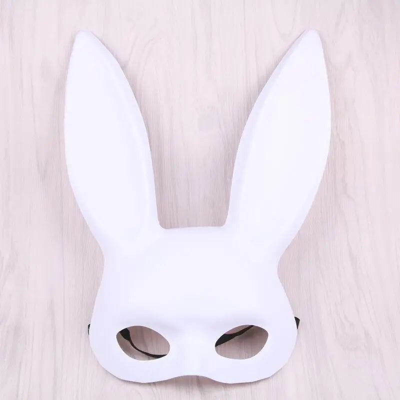 Black Bunny Mask