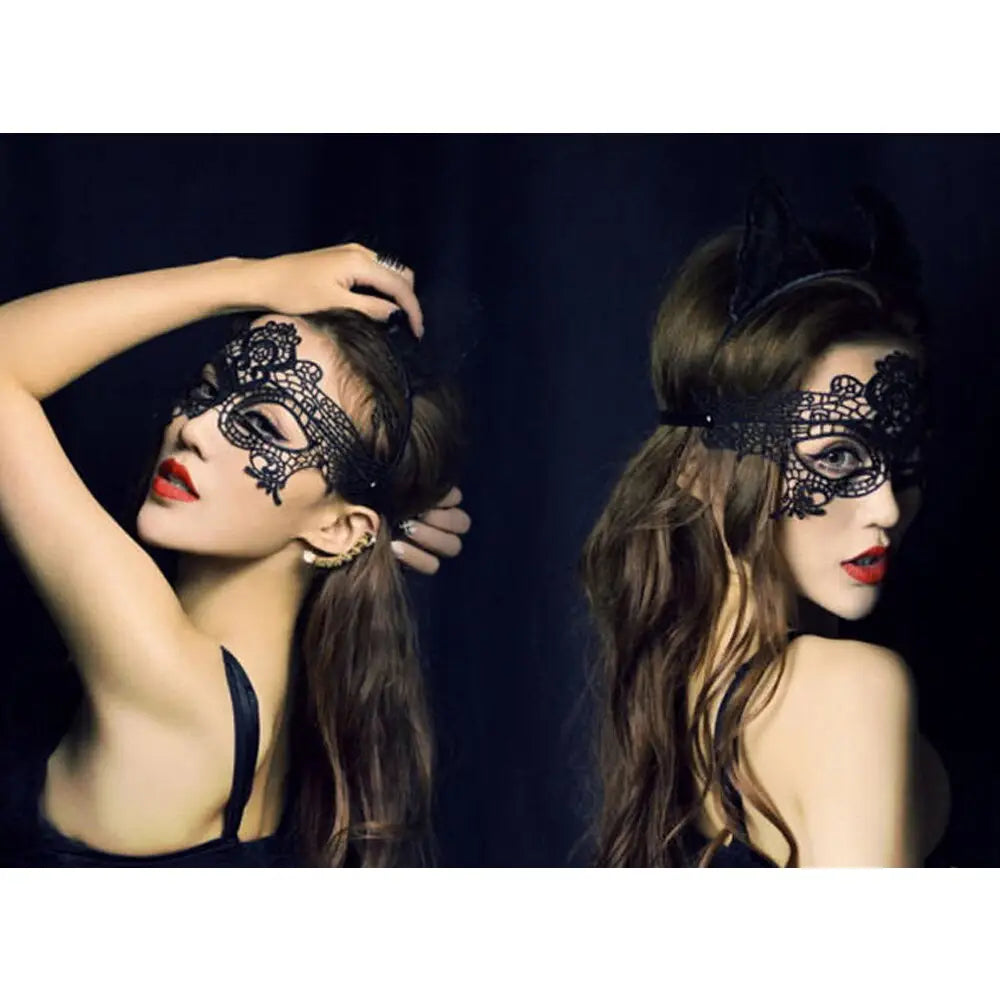 Black Lace Mask