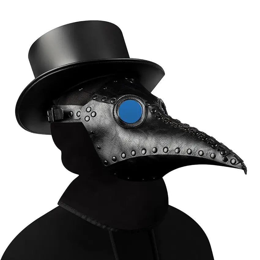 Black Plague Doctor Mask