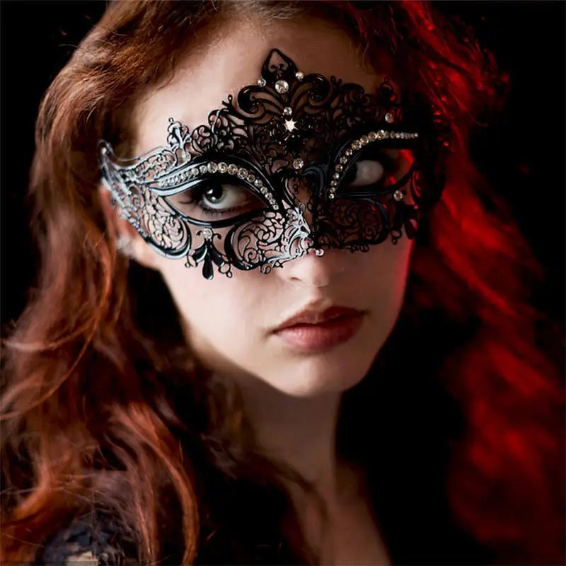 Black Venetian Mask