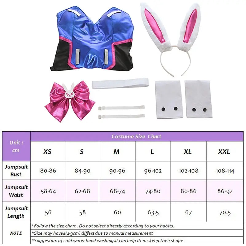 Blue Playboy Bunny Costume