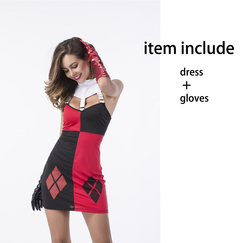 Clown Dress - Red / M