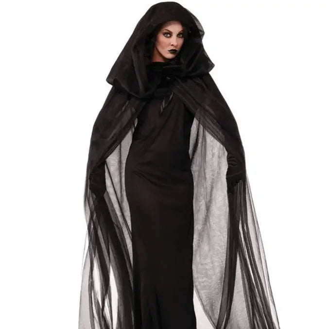 Cosplay Sexy Vampire Costume - Black / S