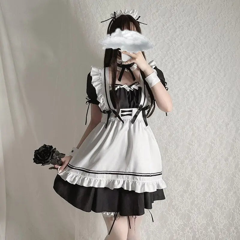 Cute Maid Outfit - Black / M