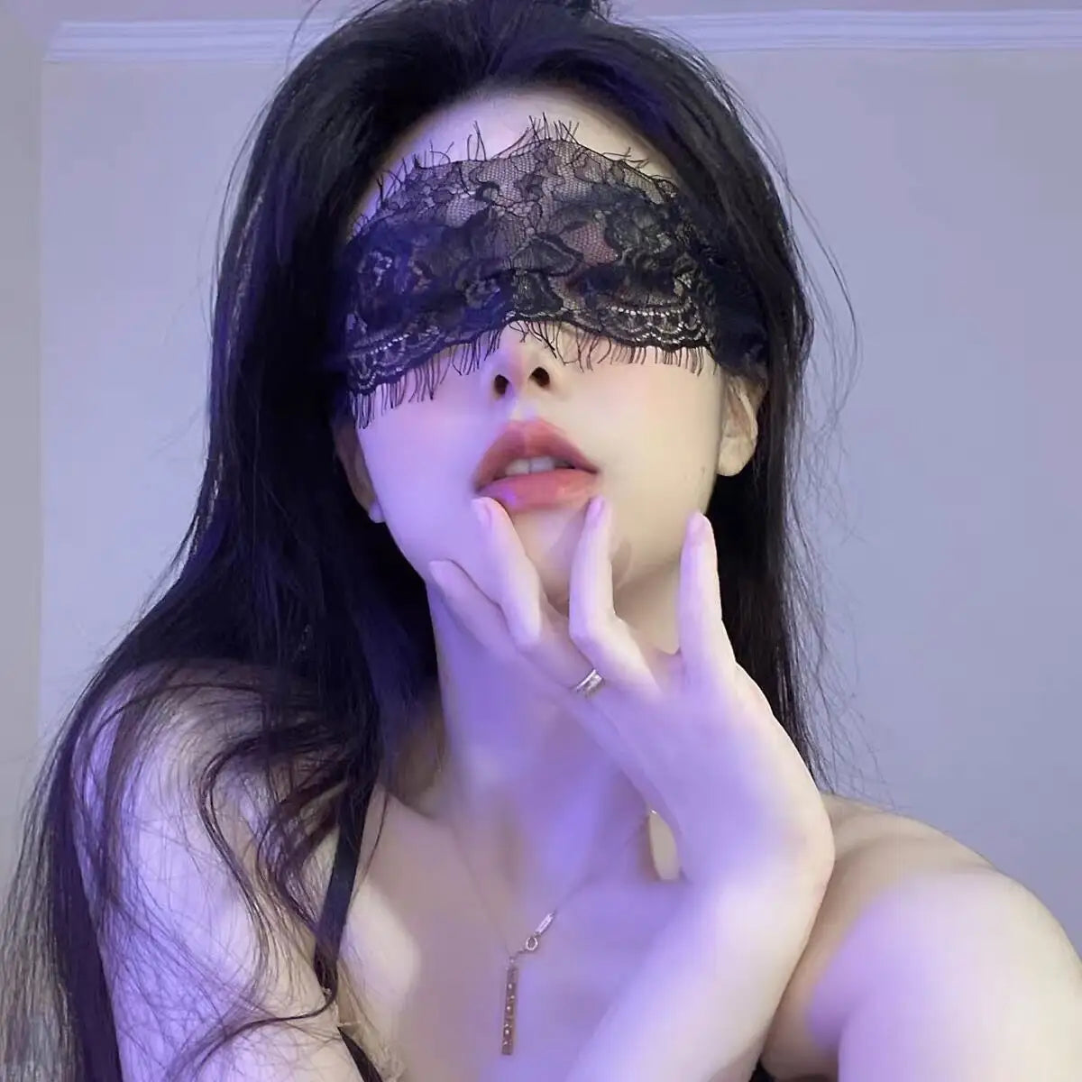 Erotic Sexy Mask - Black