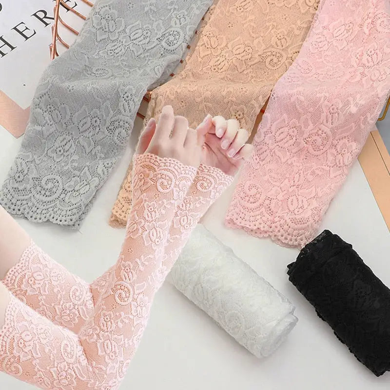 Fingerless Arm Gloves