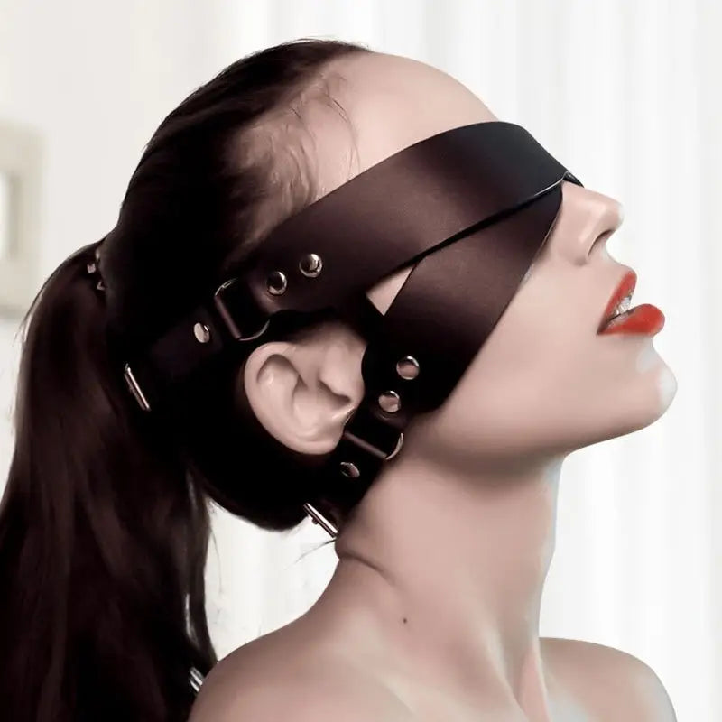 Leather Eye Mask