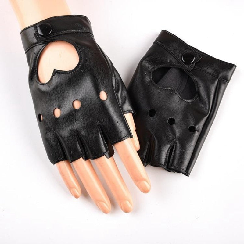 Leather Fetish Gloves