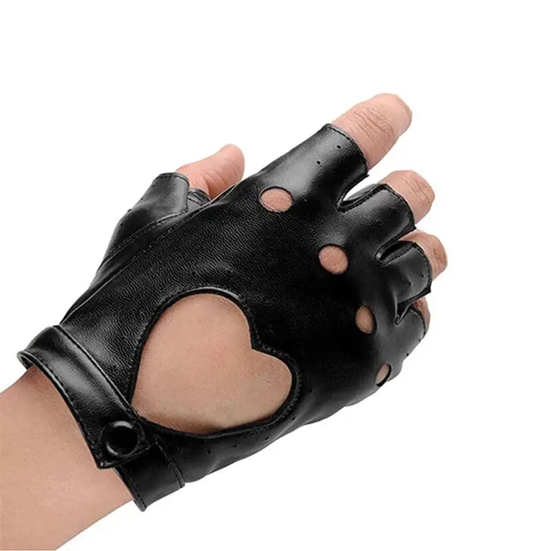 Leather Fetish Gloves