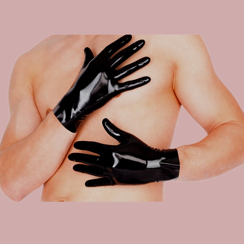 Men’s Latex Gloves Sexy