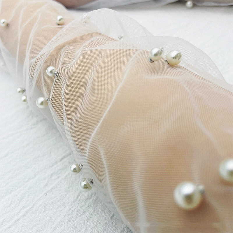 Pearl White Gloves