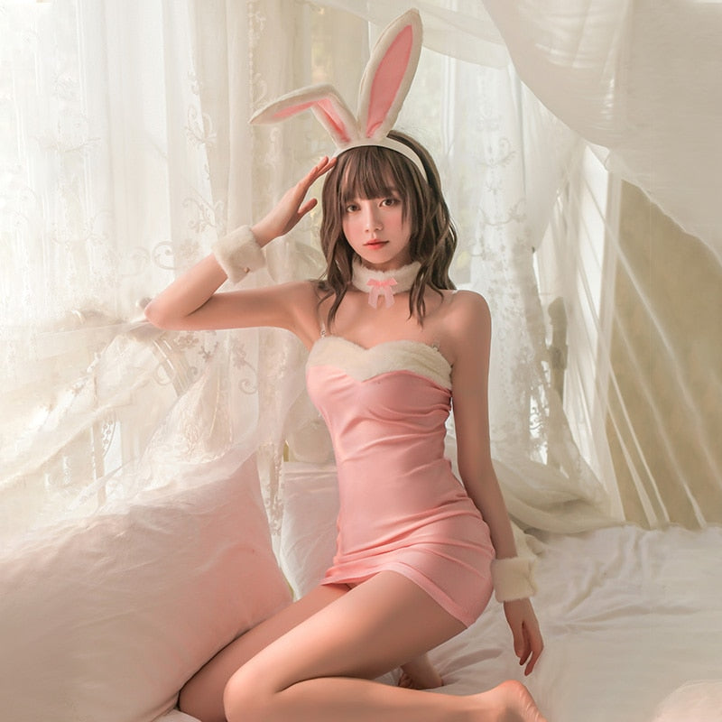 Pink Bunny Lingerie - Pink / One Size