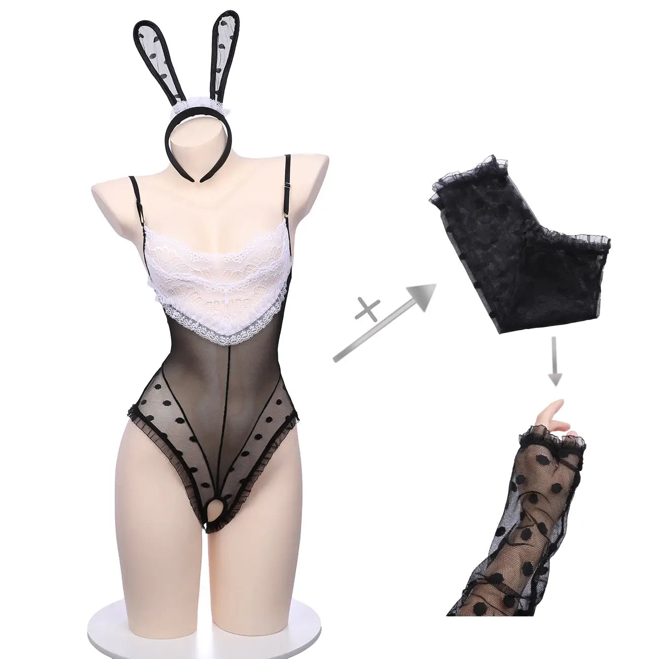 Playboy Bunny Corset Costume