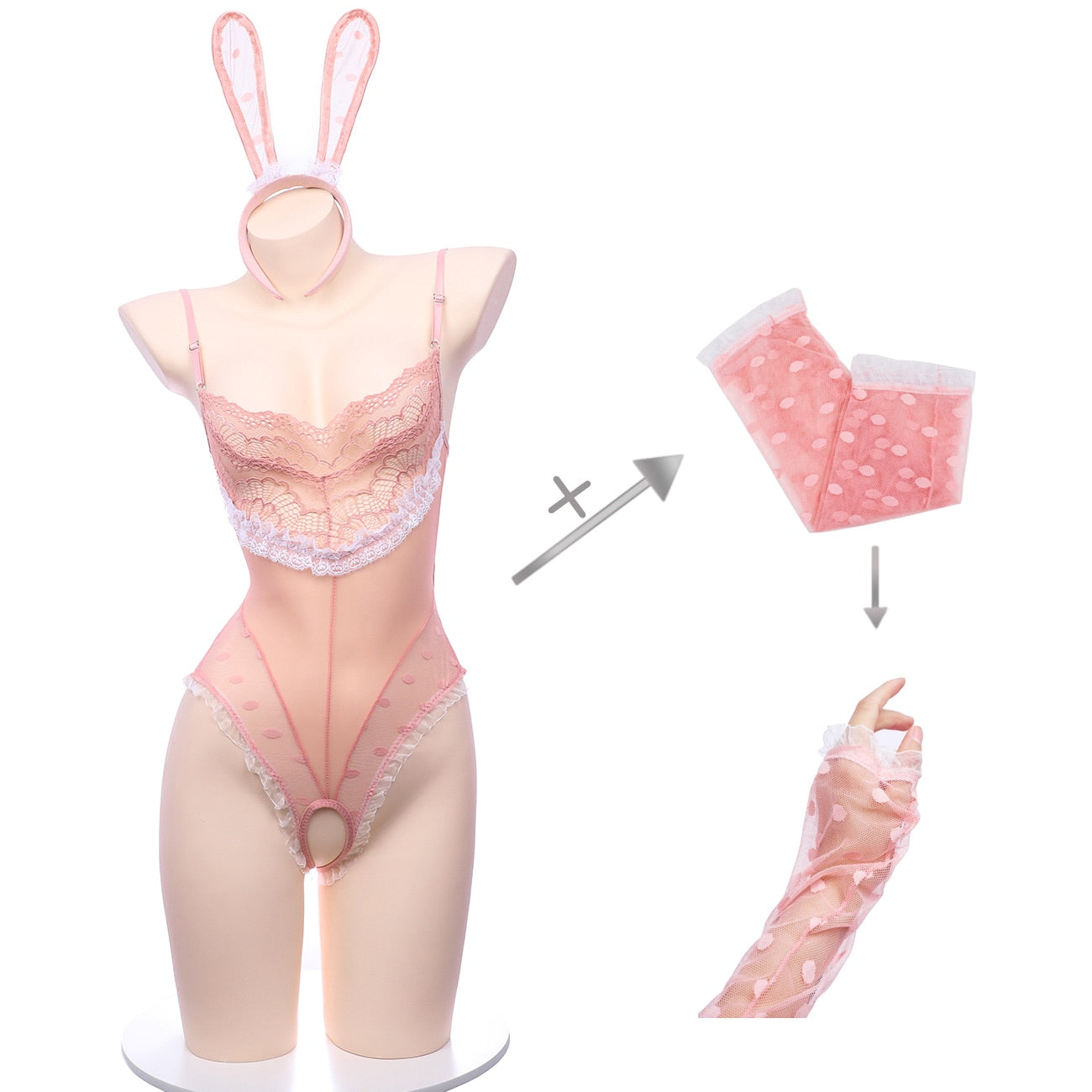 Playboy Bunny Corset Costume