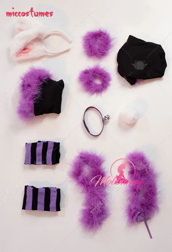 Purple Playboy Bunny Costume