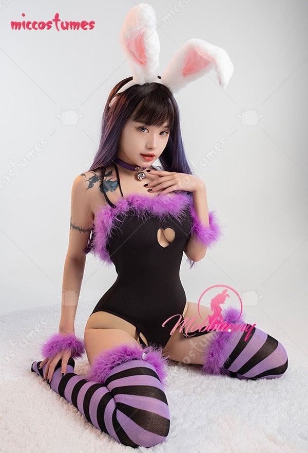 Purple Playboy Bunny Costume