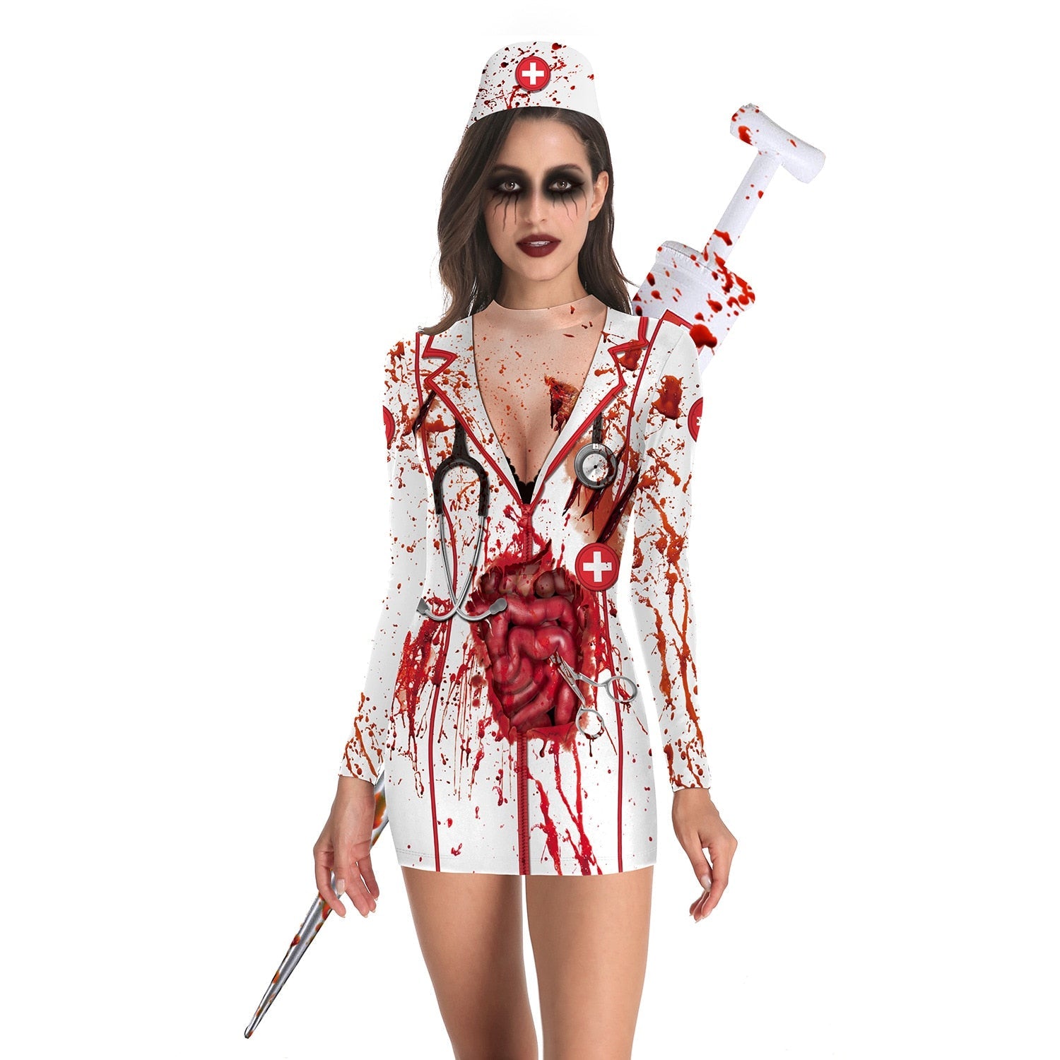 Scary Sexy Costumes - White / S