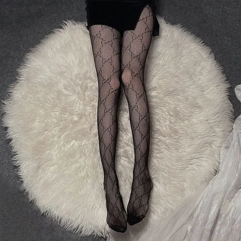 Sexy Black Fishnet Stockings