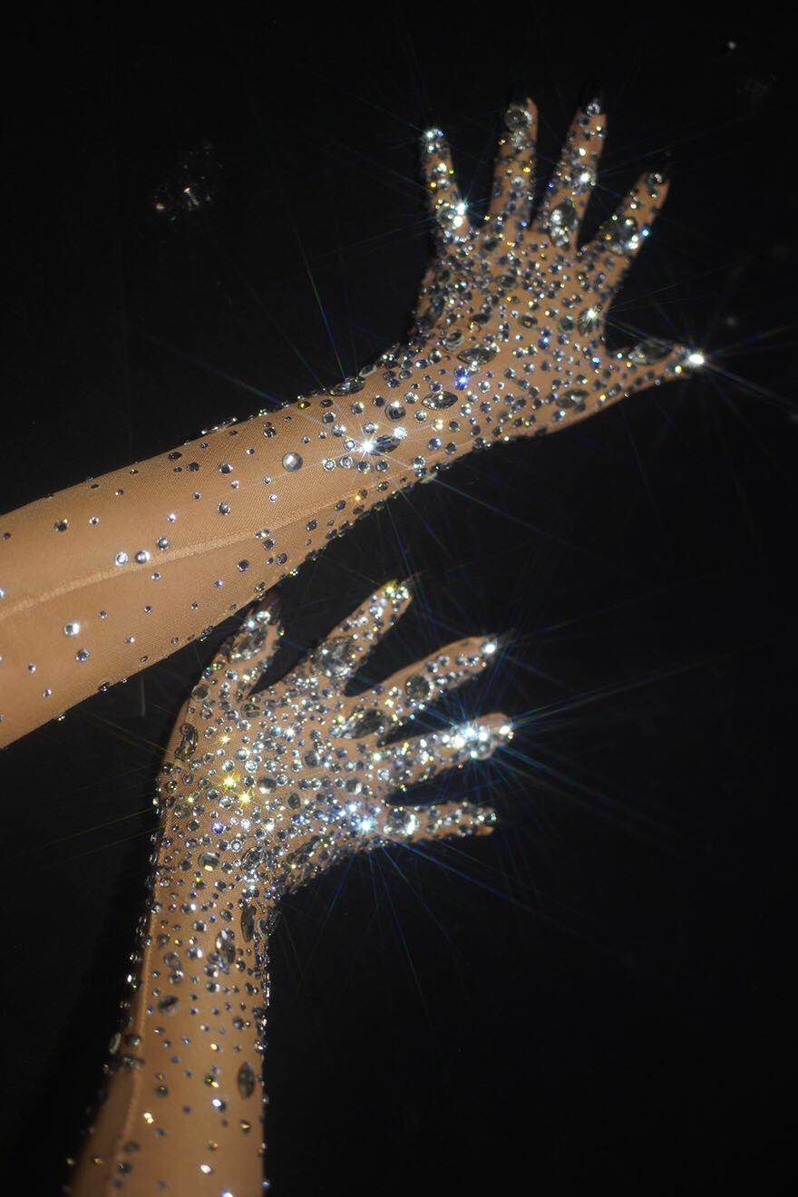 Sexy Bling Gloves