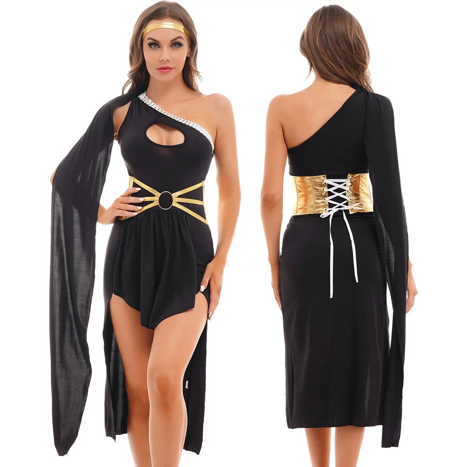 Sexy Egyptian Costume - Black / S